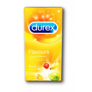 DUREX SELECT FLAVOURS 6 COLOURED & FLAVOURED CONDOMS